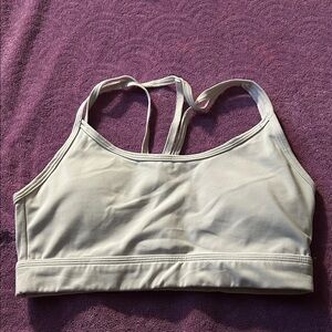 Alphalete Cream Sports Bra